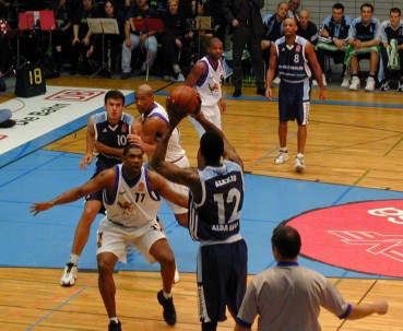 Perfekte Abwehr vom TSK Bamberg