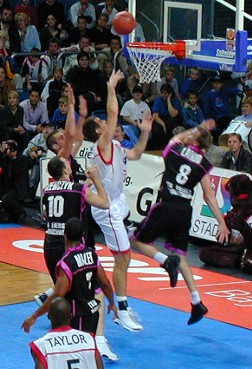 Eine der wenigen gelungenen Aktionen von Chris Ensminger